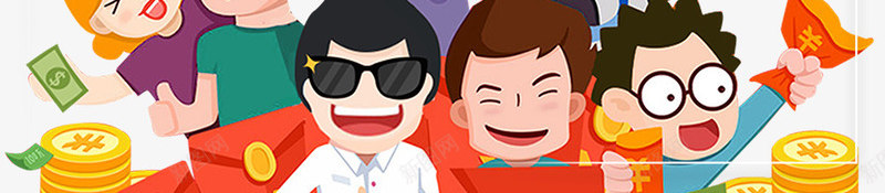 投资理财金融主题卡通边框psd免抠素材_88icon https://88icon.com 信贷 借贷 投资理财 融资 贷款 贷款融资 金融 金融商务 金融理财 钱币 黄金时代