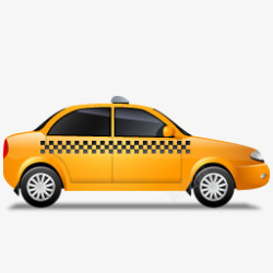 yellow出租车正确的黄色的Transp高清图片