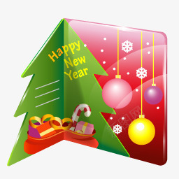 农历新年新一年卡圣诞节plasticnewyearicons图标图标