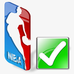 Nba篮球比赛主题图标对勾图标