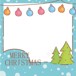 圣诞节留言卡精美圣诞背景矢量图高清图片