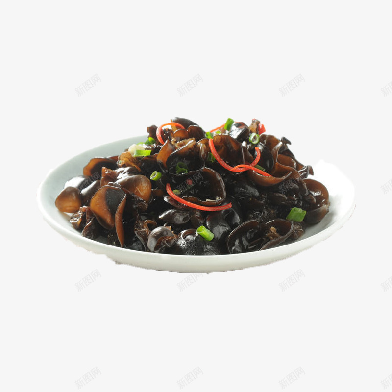 凉拌黑木耳png免抠素材_88icon https://88icon.com 产品实物 美食 黑木耳