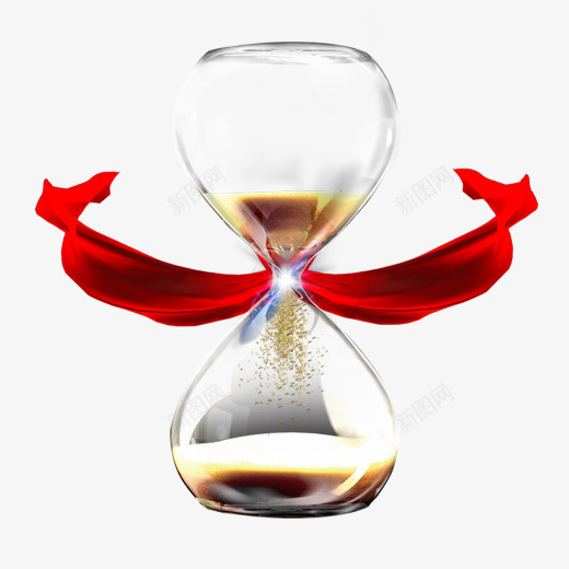 金色沙漏倒计时房地产元素png免抠素材_88icon https://88icon.com 促销 倒计时 房地产 时间 沙漏 活动 绸子 金色 销售 黑金