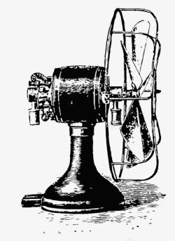 电风扇手绘素材