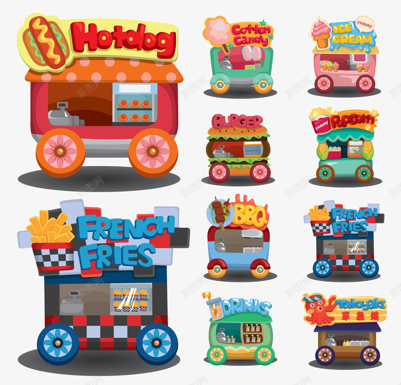 快餐店餐饮店面png免抠素材_88icon https://88icon.com 咖啡 店面 快餐店 汉堡包 食物 餐饮