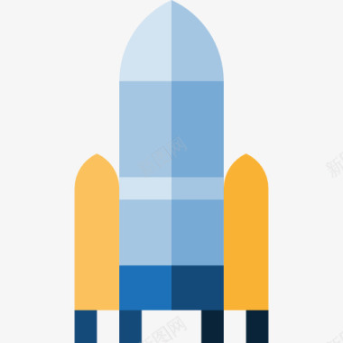 太空船火箭图标图标
