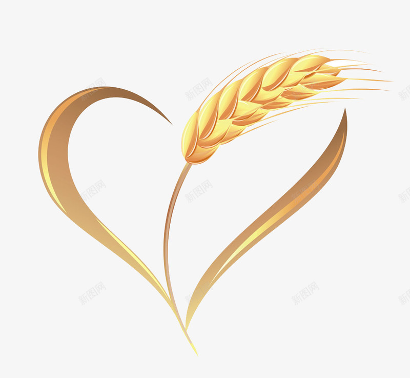 心形麦子png免抠素材_88icon https://88icon.com 心形麦子 成熟 面粉 食堂 高清免扣素材 麦串 麦制食品 麦子 麦穗 麦芽