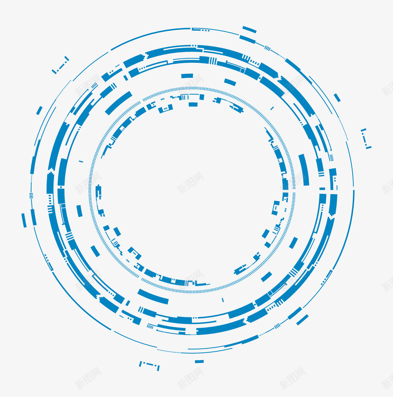 科技蓝色抽象底纹png免抠素材_88icon https://88icon.com 抽象 放射 科技 蓝色