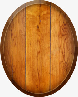 椭圆形的木头素材