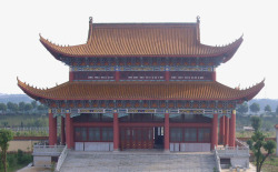 古庙湖南旅游摄影高清图片