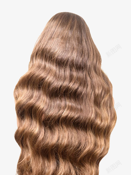 女士发型实物png免抠素材_88icon https://88icon.com 发型 头发 女人长发 女士发型 女生发型 棕色 长发背影