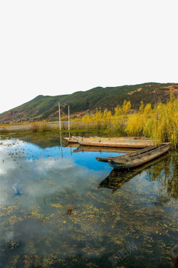 荡漾美丽的泸沽湖高清图片