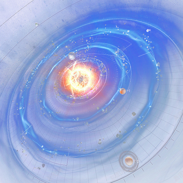 星空png免抠素材_88icon https://88icon.com 光效 圆形 多彩星河 星河 炫彩 科技 蓝色