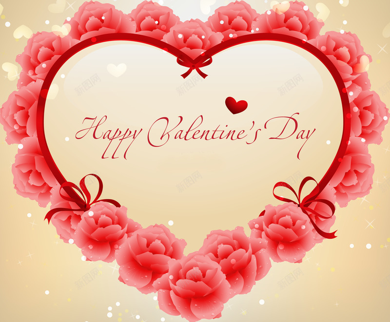 happyValentinesDay快乐情人节心形花朵png免抠素材_88icon https://88icon.com day happy valentine 心形 快乐 情人节 背景 花朵