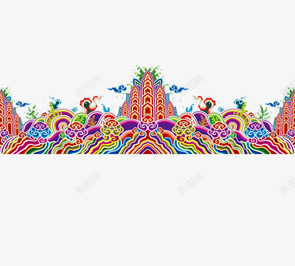 古典传统纹样png免抠素材_88icon https://88icon.com 中国纹样 中式 中式纹样 传统式样 古代清代龙袍 江崖海水纹 江水山崖 波浪水波 海水江崖 海水江崖纹 海水浪花 海水祥云 纹 纹样