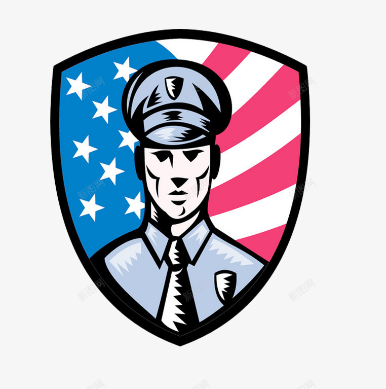 美国警察片png免抠素材_88icon https://88icon.com 公平 制服 动漫 手绘警察图片 警帽