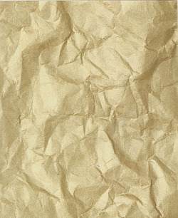 一张纸的随意的皱褶素材