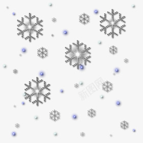 雪花png免抠素材_88icon https://88icon.com 冬天 冬季 漂亮 飘落