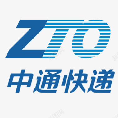 运动logo中通快递中文logo图标图标