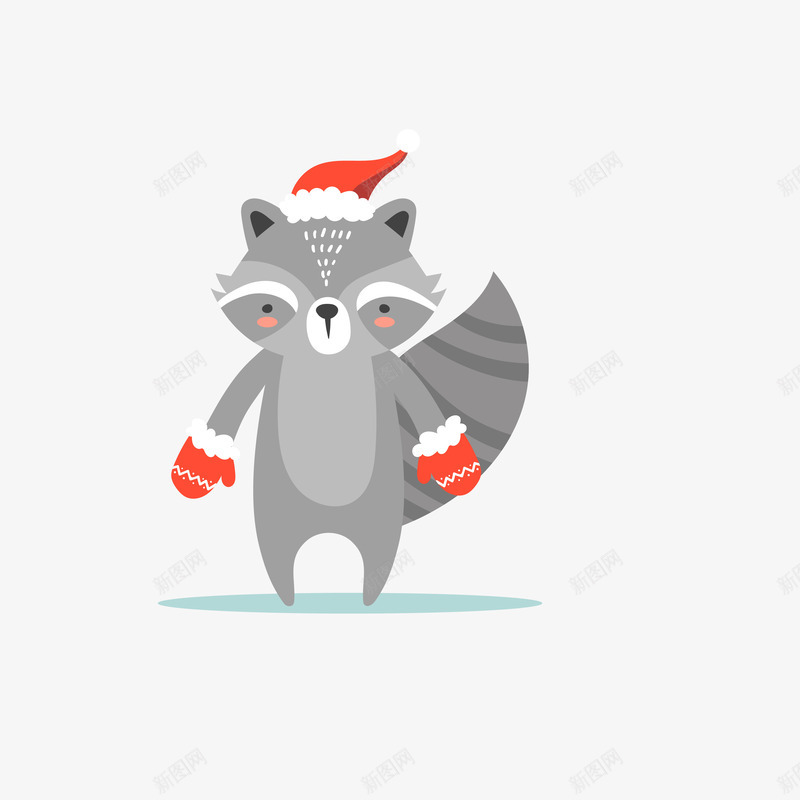 卡通过冬的老松鼠图矢量图ai免抠素材_88icon https://88icon.com 冬天 动物 卡通的 可爱的 手绘的 松鼠 灰色 灰色松鼠 过冬 矢量图