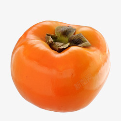 柿子摄影新鲜柿子高清图片