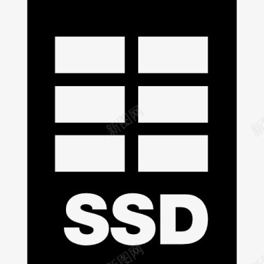 SSD固态硬盘SSD图标图标