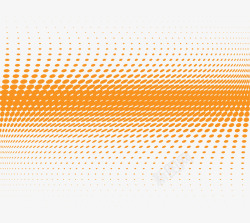 橘色波点科技抽象波点背景矢量图高清图片
