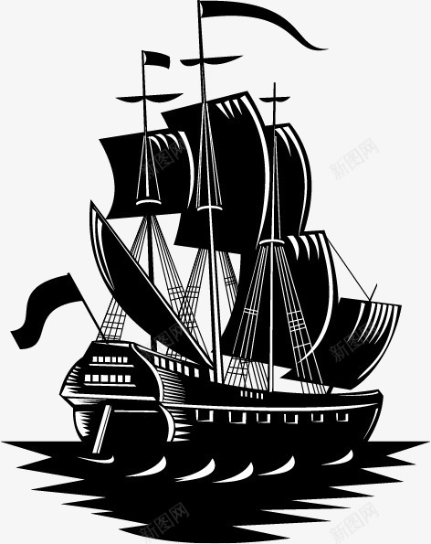 黑色帆船招聘海报png免抠素材_88icon https://88icon.com 帆船 招聘 求才 海报 黑色