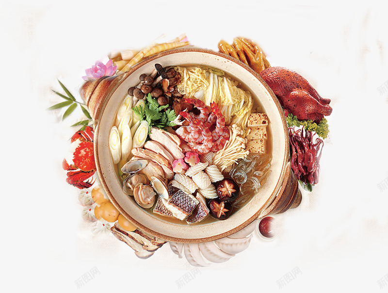 美食png免抠素材_88icon https://88icon.com 俯视 健康 砂锅 美食 肉 膳食 营养 饮食