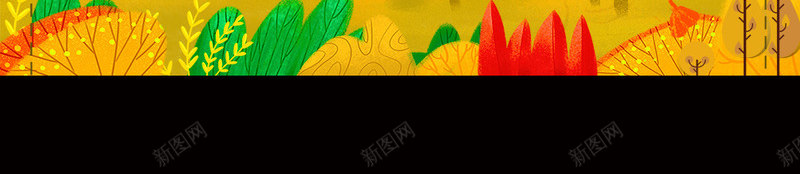 二十四节气之立秋秋叶主题边框psd免抠素材_88icon https://88icon.com 二十四节气 文艺 海报 海报边框 清新 秋叶 立秋 简约 落叶