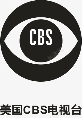 美国CBS电视台logo矢量图图标图标