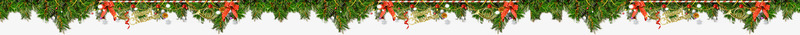 圣诞节页面头部叶子装饰物png免抠素材_88icon https://88icon.com 叶子 圣诞节 装饰物 页面头部