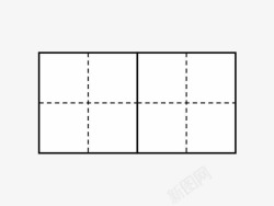 写字的纸四分格田字格高清图片