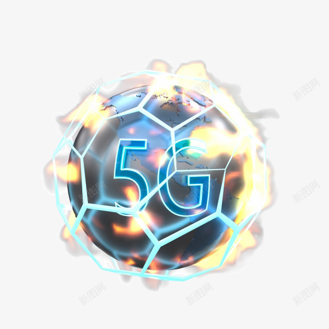 5G全球通信psd免抠素材_88icon https://88icon.com 5G全球 科技 通信 速度