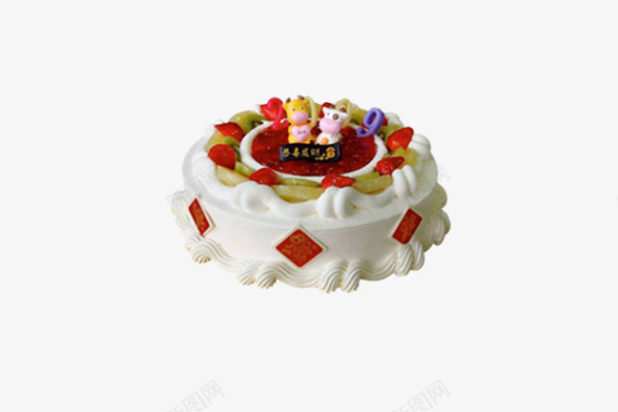 水果蛋糕图标图标