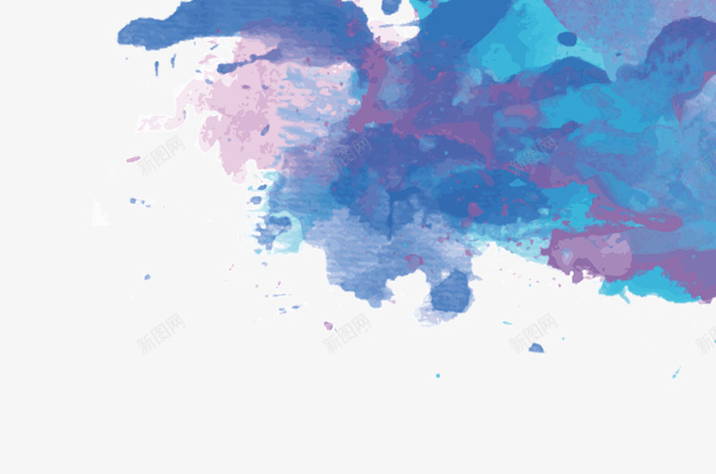 喷溅炫彩背景png免抠素材_88icon https://88icon.com 中国风 喷溅炫彩背景 晕染背景 水墨画风格背景