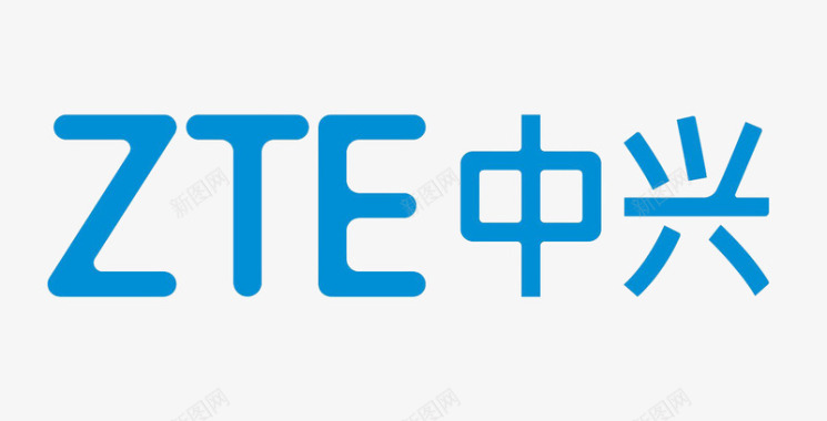 ZTE中兴蓝色logo图标图标