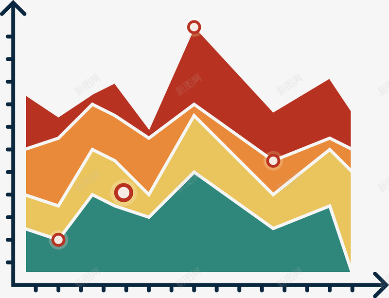 创意坐标系峰状图矢量图ai免抠素材_88icon https://88icon.com 图表 坐标符号 坐标系 峰状 数据 矢量图