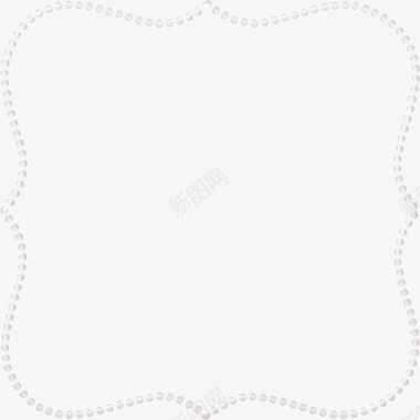 素描元素商业珍珠图标珍珠边框图标