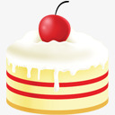 蛋糕矢量素材甜品蛋糕图标图标