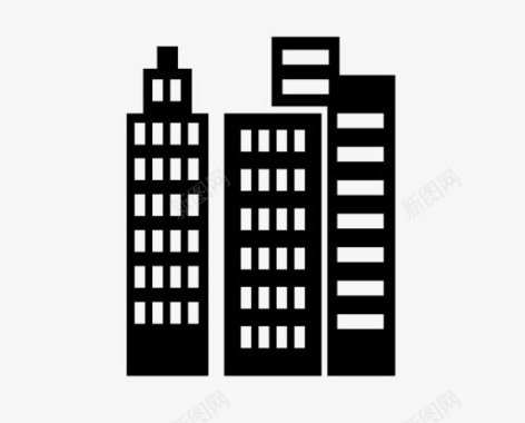 城市png素材建筑图标图标