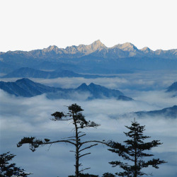 峨眉山景点峨眉山风光高清图片