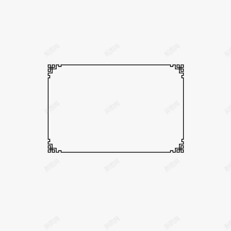 古风边框png免抠素材_88icon https://88icon.com 古代隔窗 小清新 方形 简约