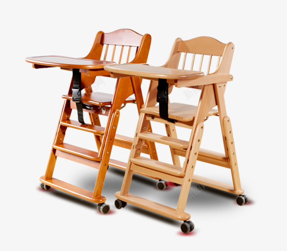儿童椅png免抠素材_88icon https://88icon.com 儿童椅 儿童餐椅 实木 家具