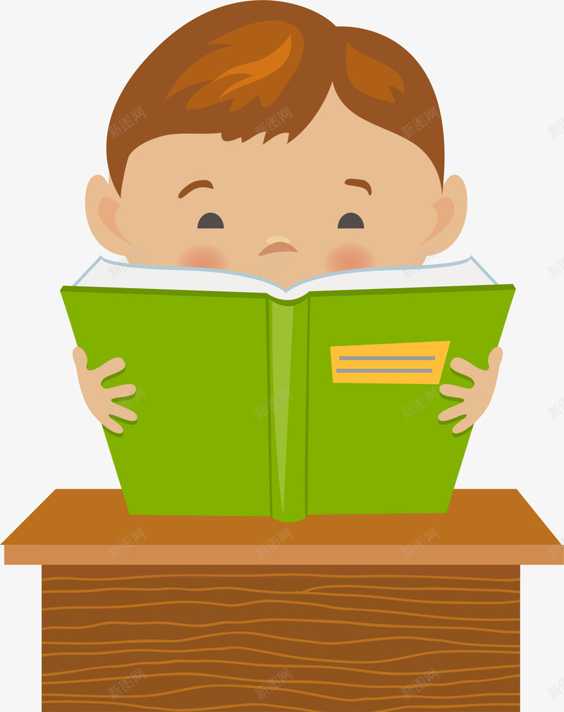 可爱看书小孩png免抠素材_88icon https://88icon.com 可爱小孩 图书馆 教育 看书男生 知识 装饰图案 阅览室