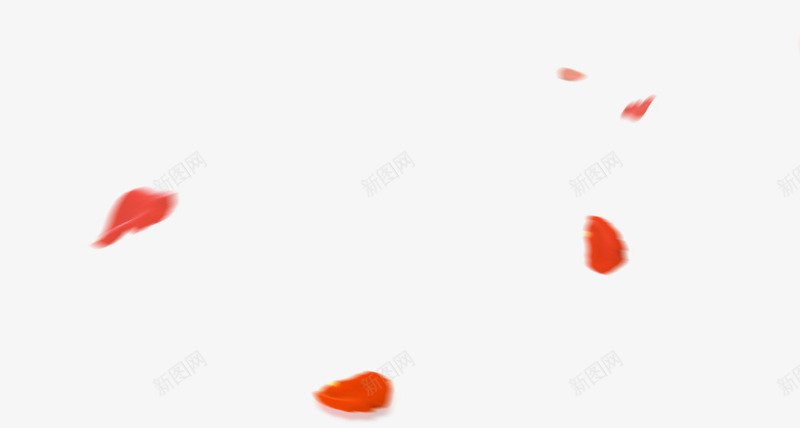 花瓣红色花瓣漂浮装饰png免抠素材_88icon https://88icon.com 漂浮 红色 花瓣 装饰