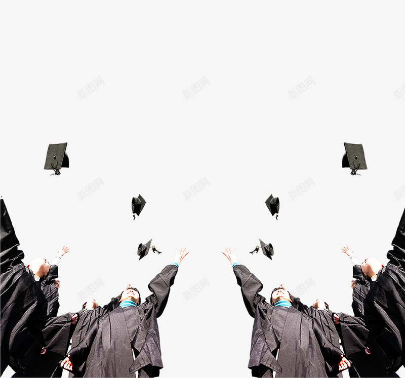 毕业季人物插画背景png免抠素材_88icon https://88icon.com 人物 博士帽 放松 毕业季 海报 高考