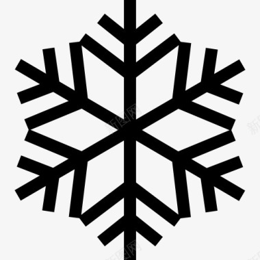 天气渐冷SnowflakeWinter图标图标