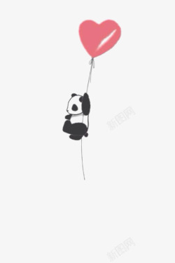 矢量可爱小熊猫手绘熊猫高清图片