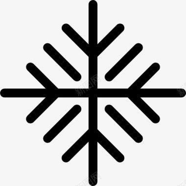 下雪Snowflake图标图标